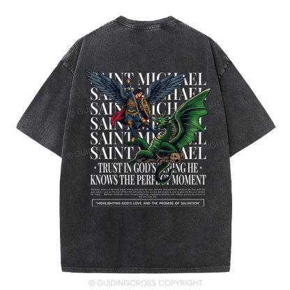 Trust In God Christian Washed T-Shirt