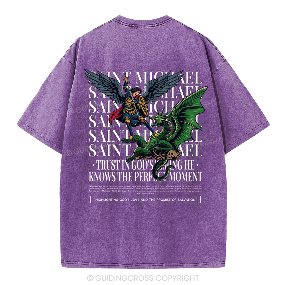 Trust In God Christian Washed T-Shirt