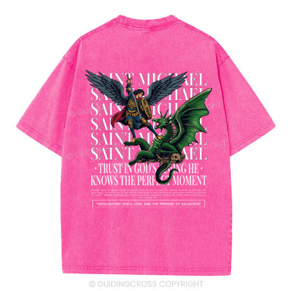 Trust In God Christian Washed T-Shirt