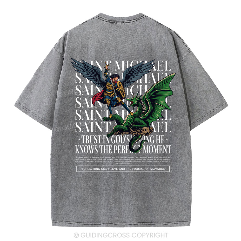 Trust In God Christian Washed T-Shirt