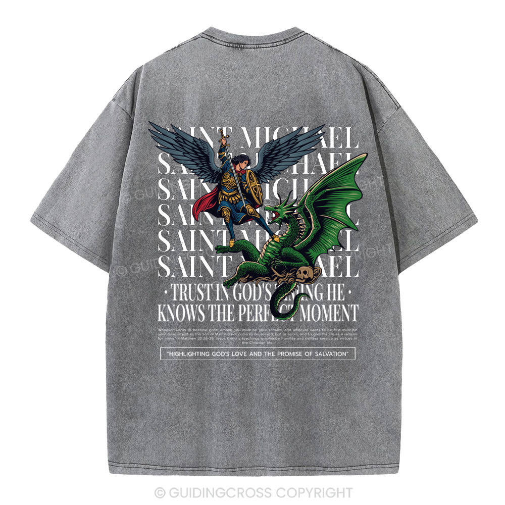 Trust In God Christian Washed T-Shirt