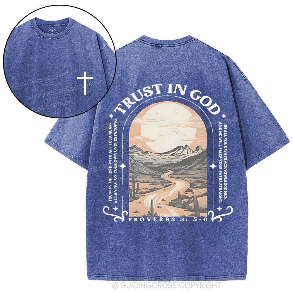 New-Sample Christian Washed T-Shirt Sale - GuidingCross