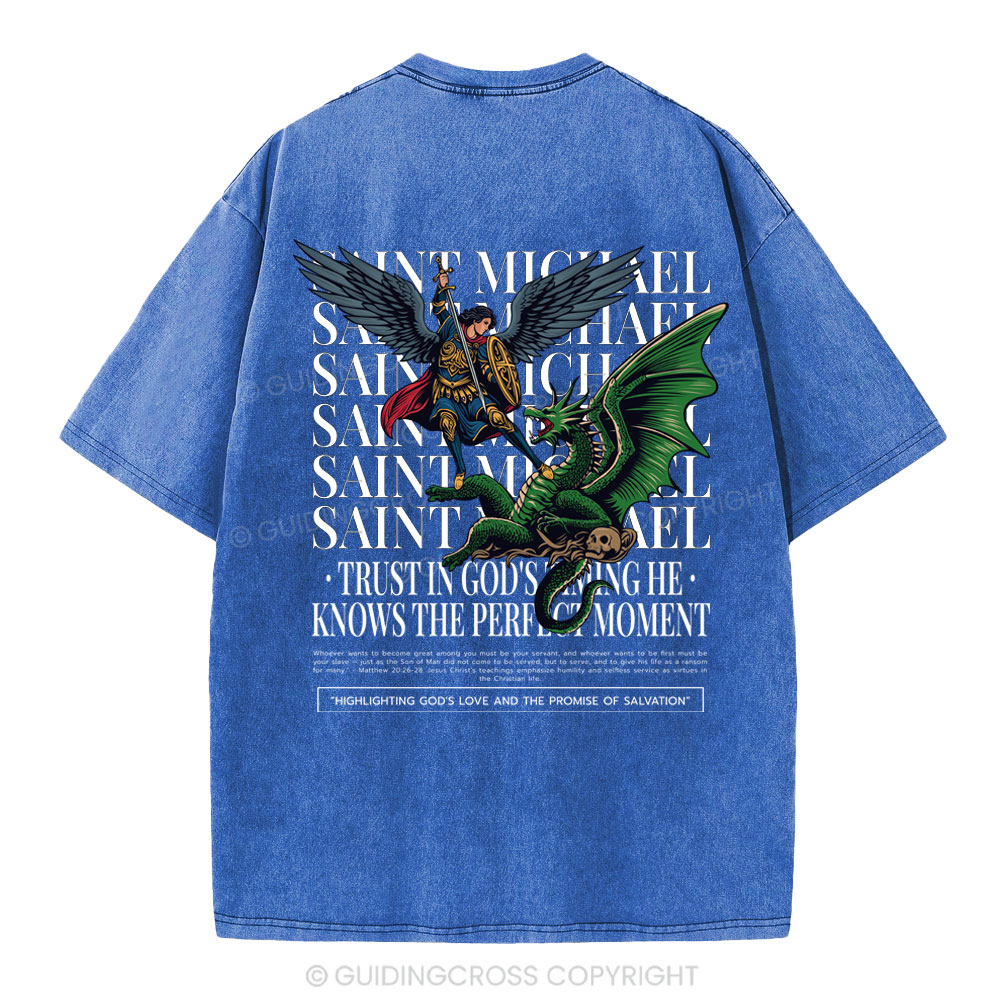 Trust In God Christian Washed T-Shirt