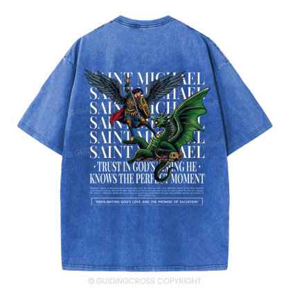 Trust In God Christian Washed T-Shirt