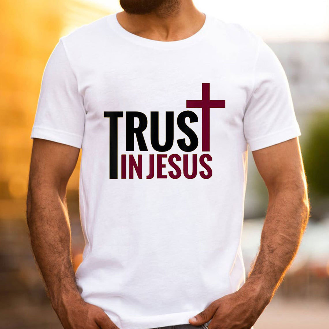 Trust In Jesus Christian T-Shirt