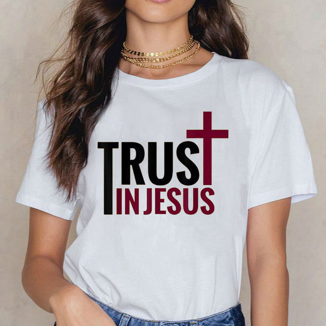 Trust In Jesus Christian T-Shirt