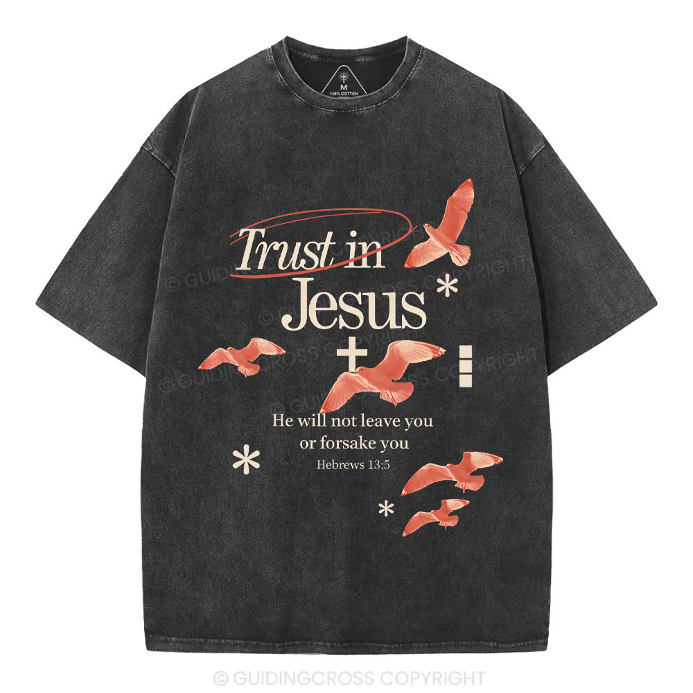 New-Sample Christian Washed T-Shirt Sale - GuidingCross