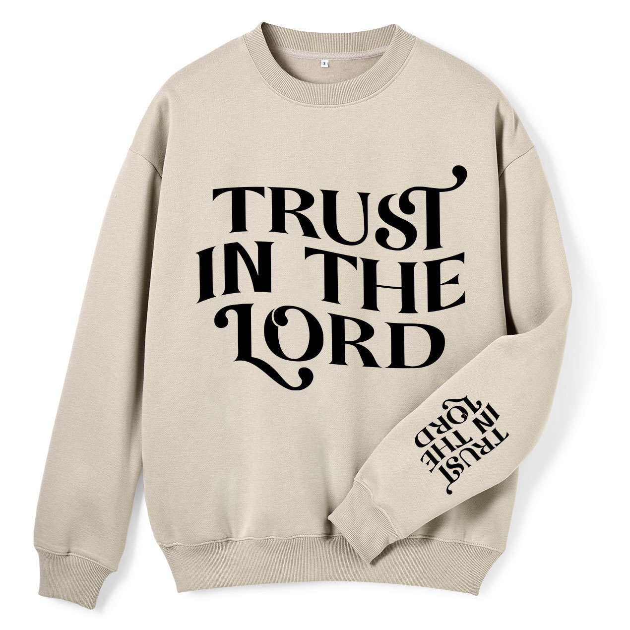 Trust In The Lord Christian Fleece Sweatshirt