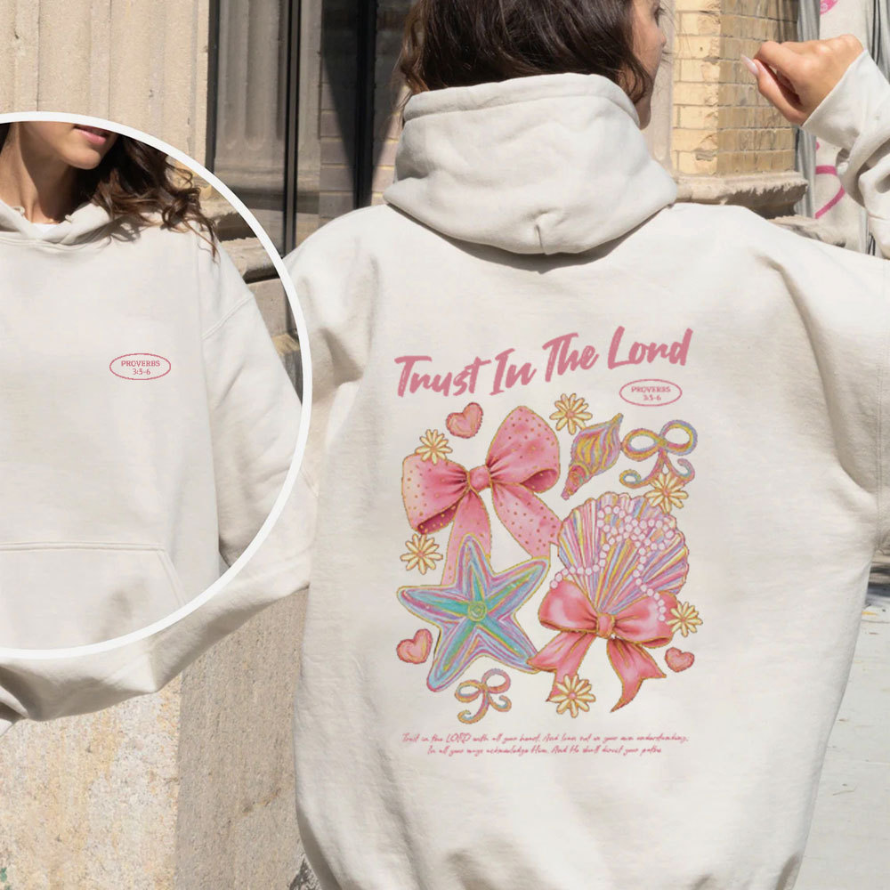 Trust In The Lord Christian Premium Fleece Hoodie Set