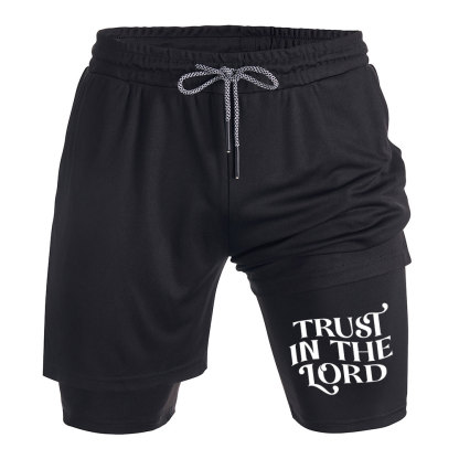 Trust In The Lord Christian Performance Shorts