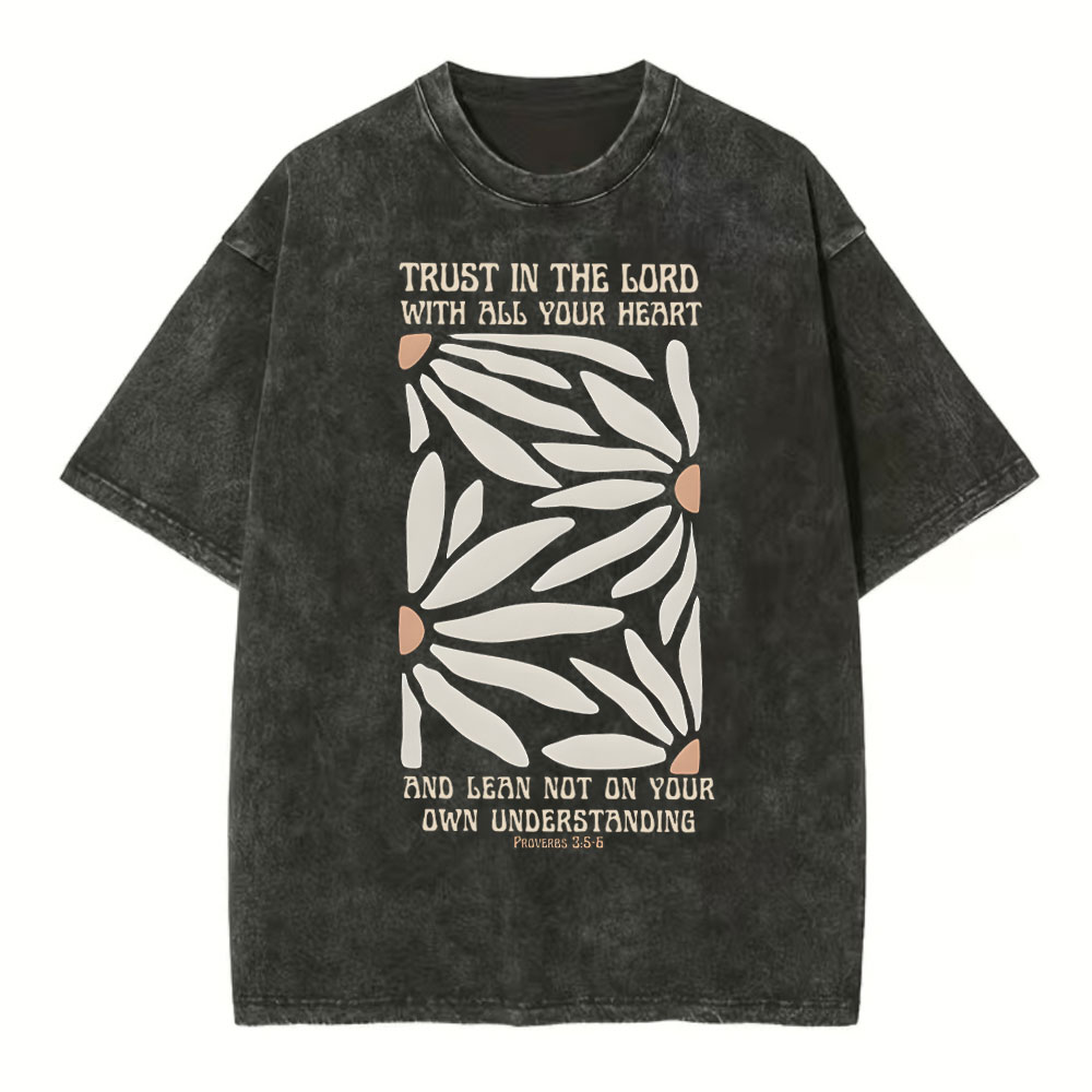 Trust in The Lord With All Your Heart Christian Sweatshirt