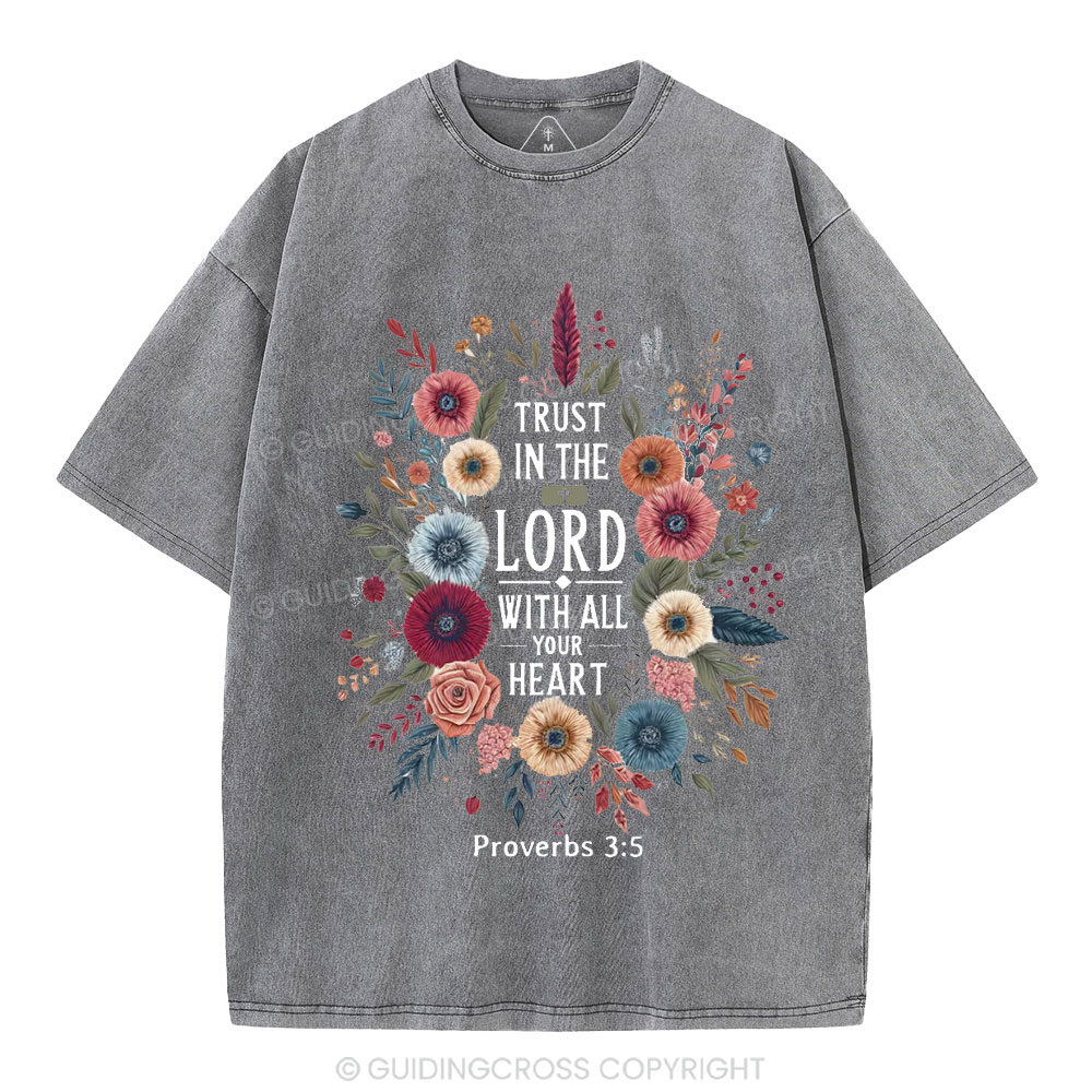 Know Jesus Know Peace Christian Washed T-Shirt Sale - GuidingCross