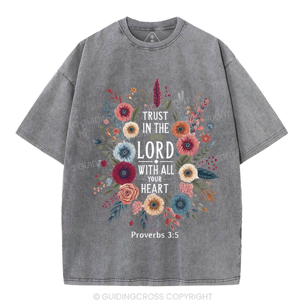 Know Jesus Know Peace Christian Washed T-Shirt Sale - GuidingCross