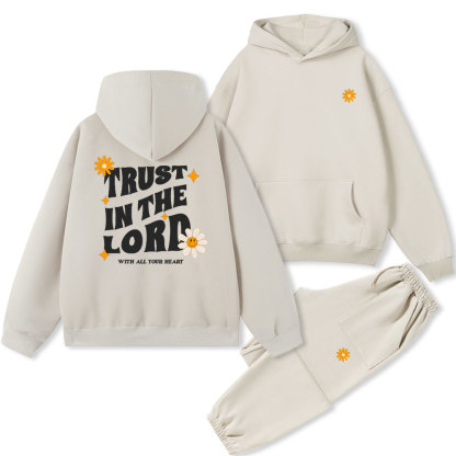 Trust In The LordChristian Fleece Hoodie Set
