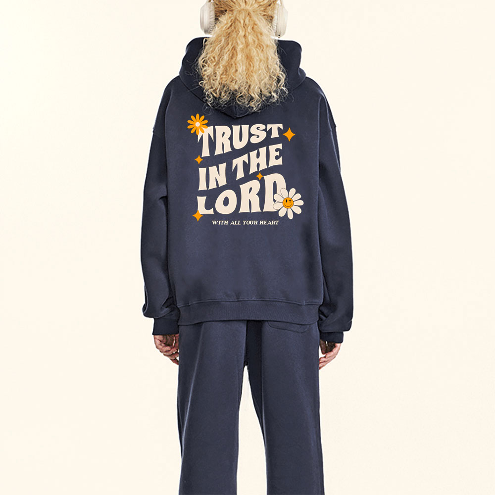 Trust In The LordChristian Fleece Hoodie Set