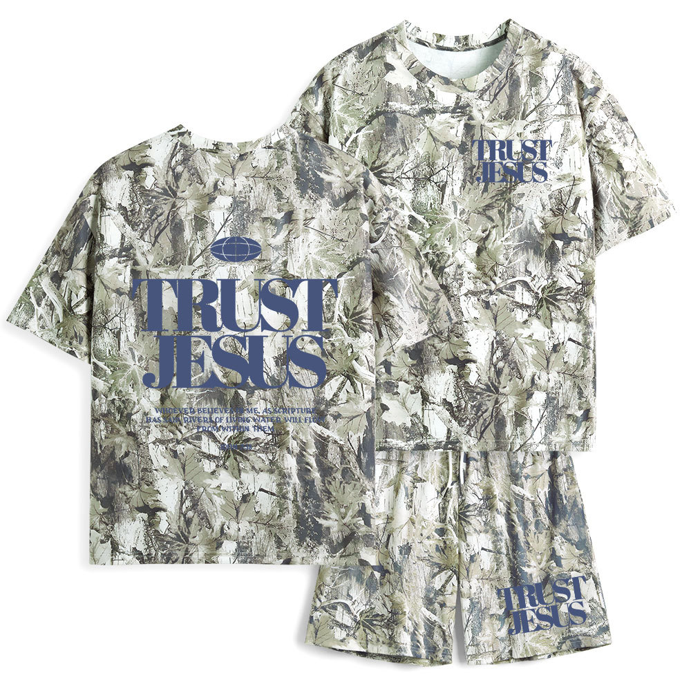 Sample --- Christian Camo T-Shirt & Shorts
