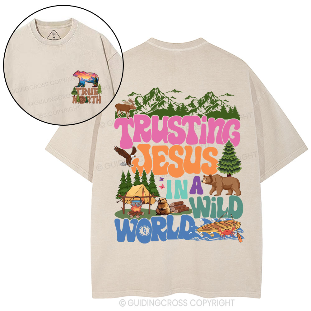 New-Sample Christian Washed T-Shirt Sale - GuidingCross
