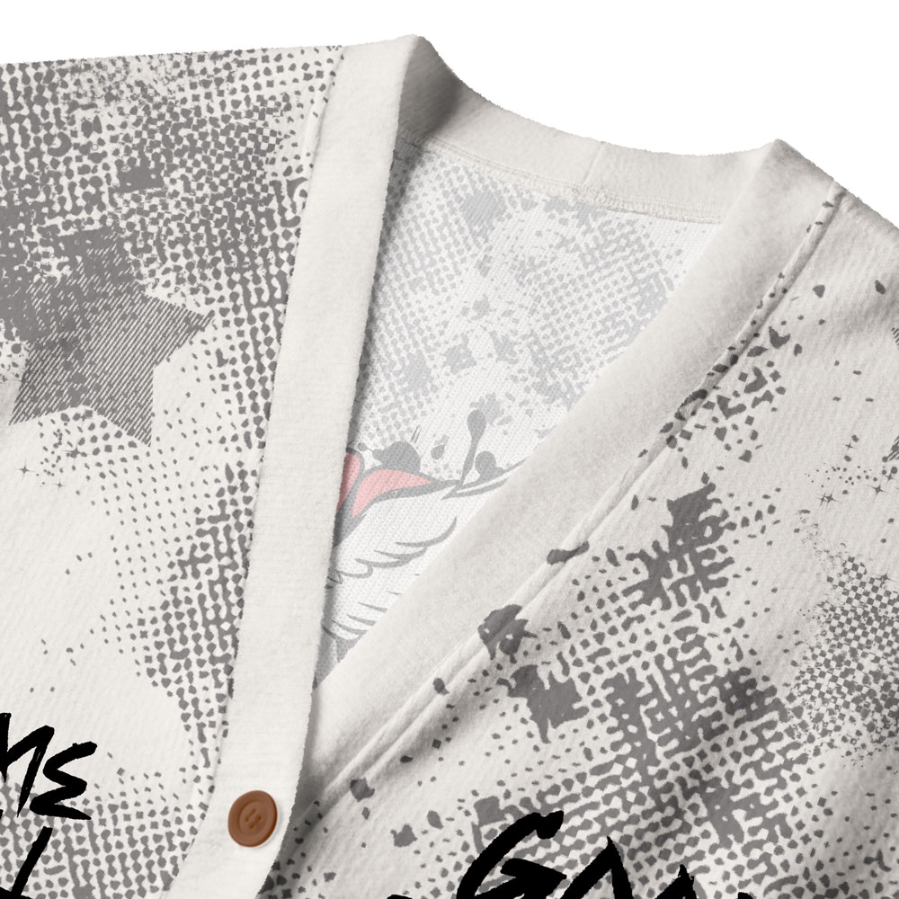 Trust Me God Will Never Fall You Furry Christian Lightweight Cardigan