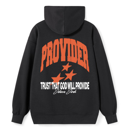 Trust That God Will Provide Christian Classic Hoodie