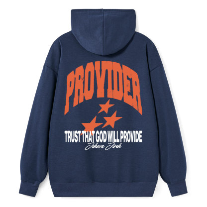 Trust That God Will Provide Christian Classic Hoodie