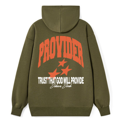 Trust That God Will Provide Christian Classic Hoodie