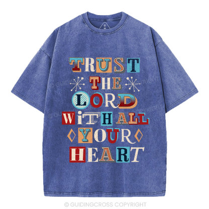 Trust The Lord Christian Washed T-Shirt