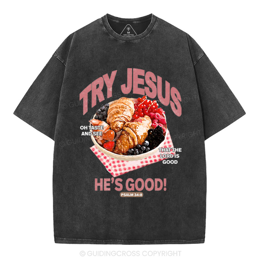 New-Sample Christian Washed T-Shirt Sale - GuidingCross