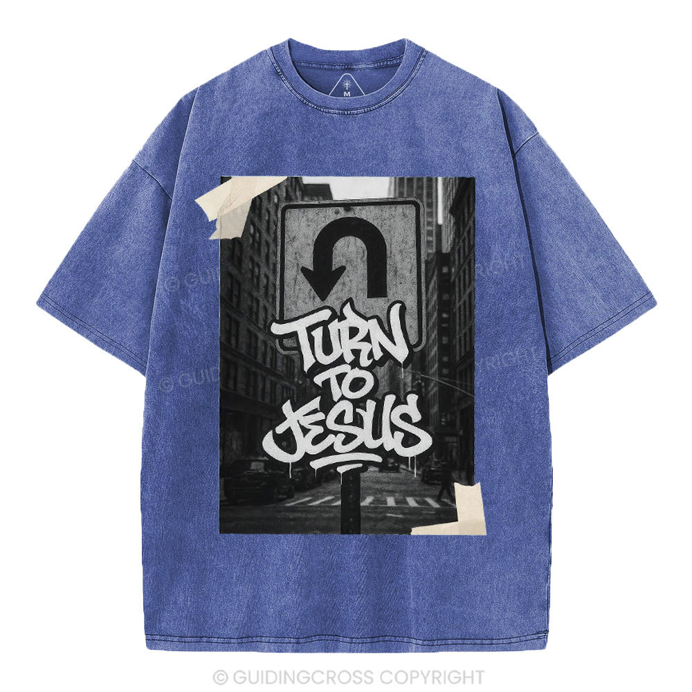 New-Sample Christian Washed T-Shirt Sale - GuidingCross
