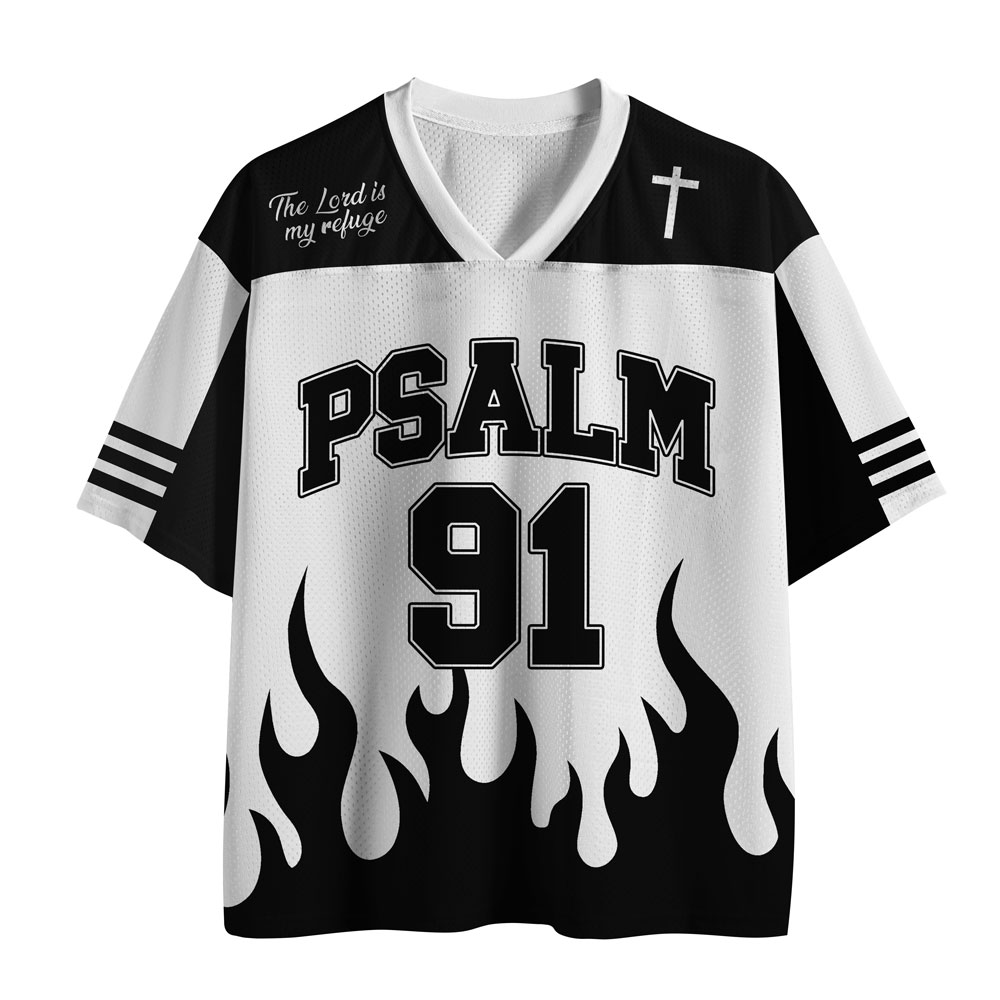 Under His Wings Christian Mesh Jersey