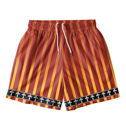 Under His Wings Christian Mesh Shorts