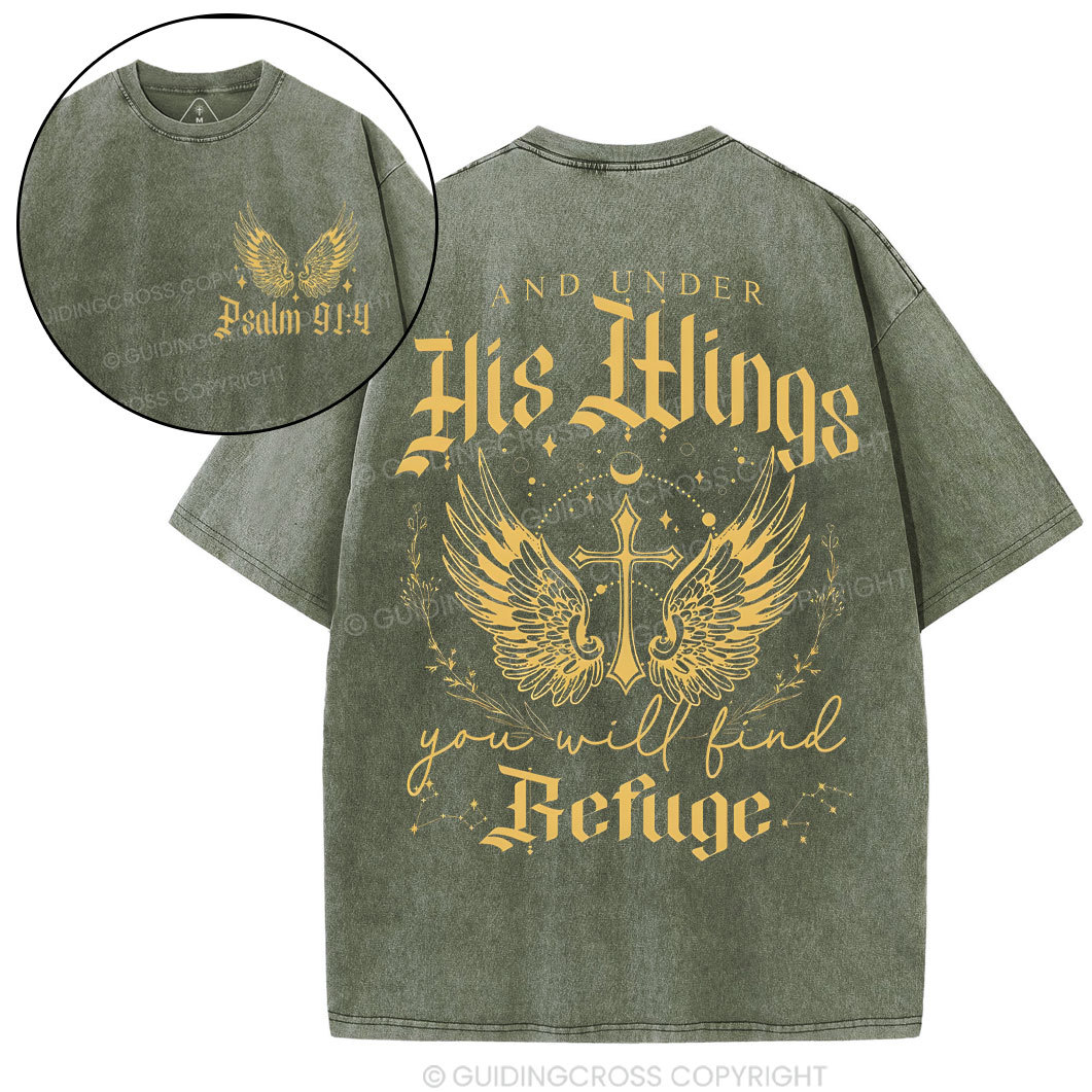 Double-Sided Vintage Washed Christian Sample T-Shirt Sale - GuidingCross