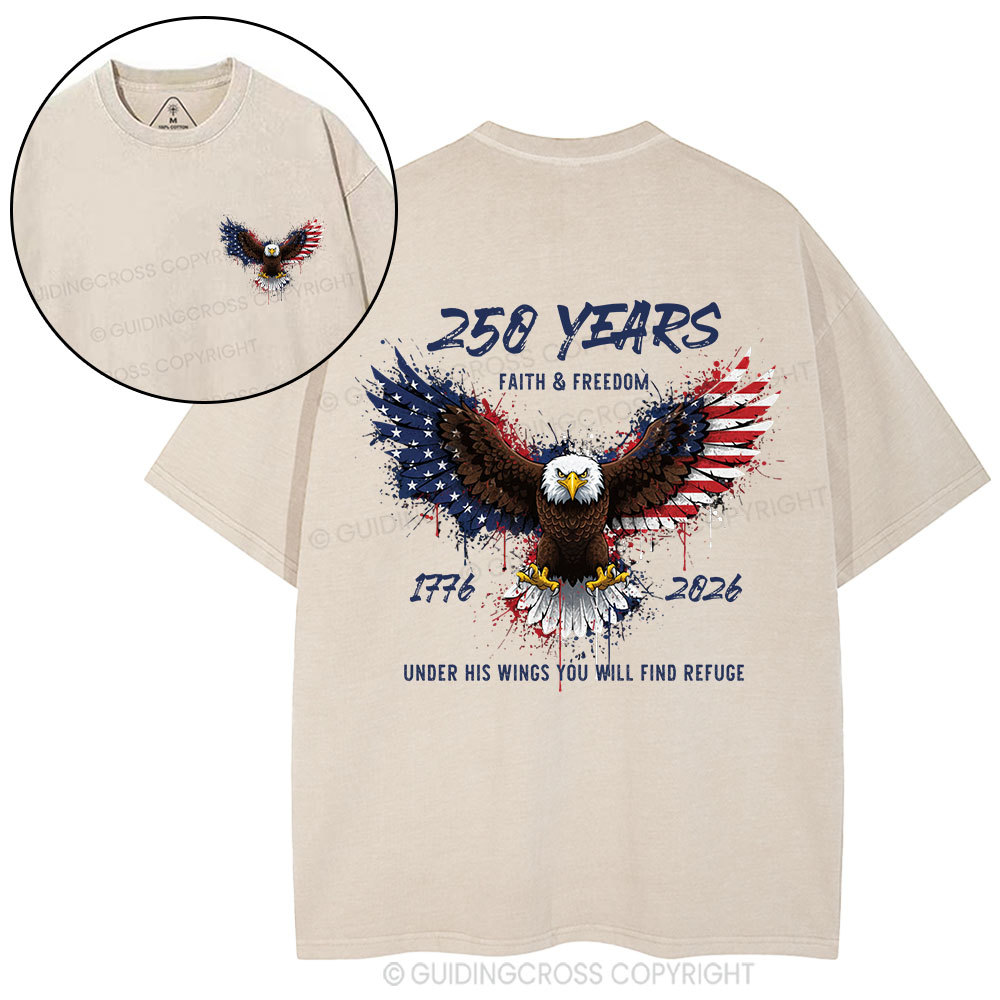 New-Sample Christian Washed T-Shirt Sale - GuidingCross