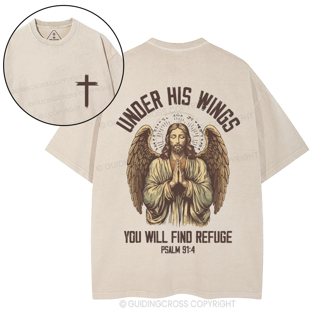 New-Sample Christian Washed T-Shirt Sale - GuidingCross