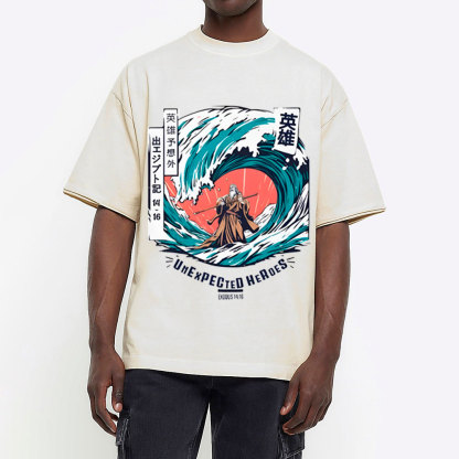 Unexpected Herores Christian Washed T-Shirt