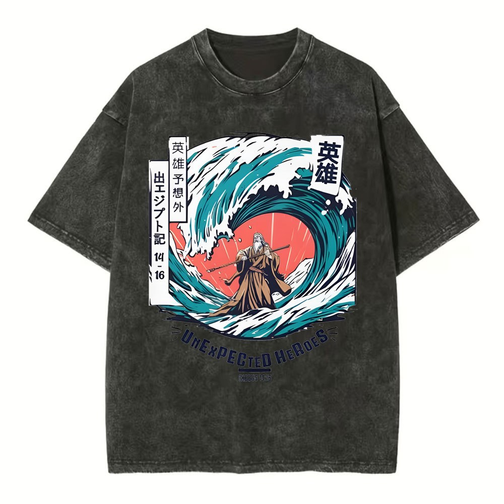 Unexpected Herores Christian Washed T-Shirt