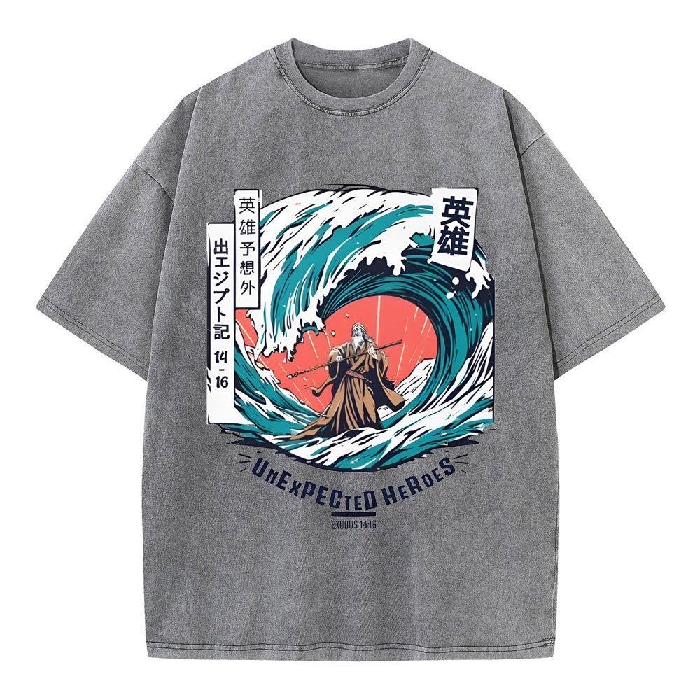 Unexpected Herores Christian Washed T-Shirt
