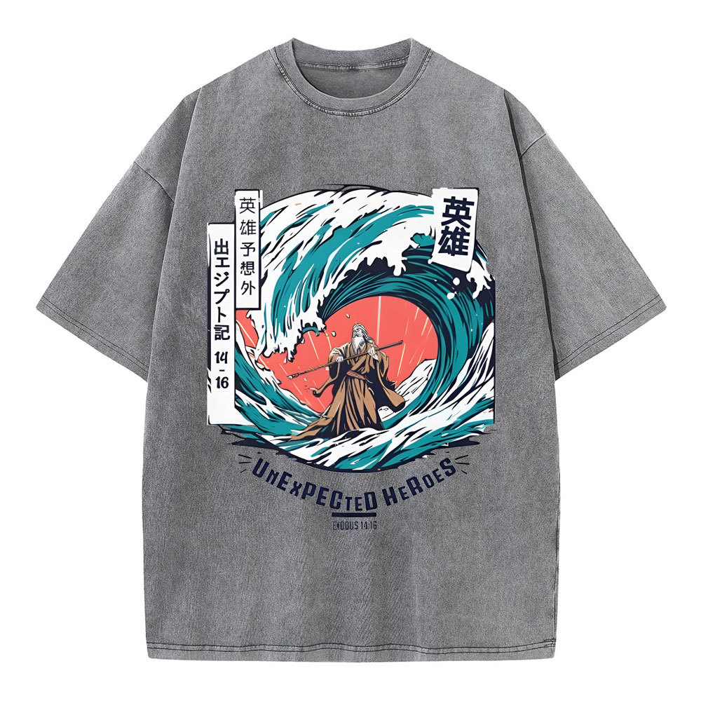 Unexpected Herores Christian Washed T-Shirt