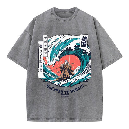 Unexpected Herores Christian Washed T-Shirt