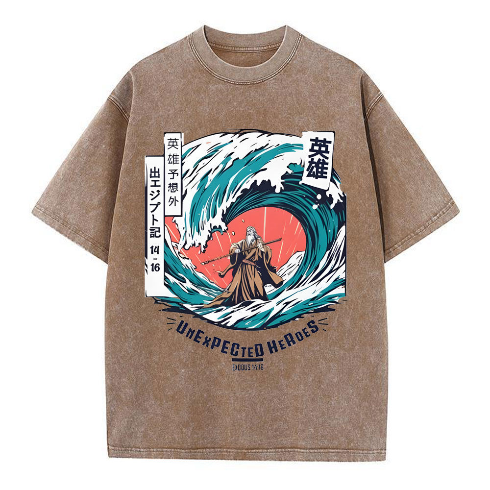 Unexpected Herores Christian Washed T-Shirt