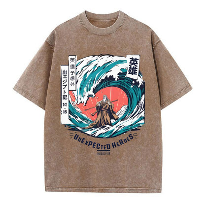 Unexpected Herores Christian Washed T-Shirt