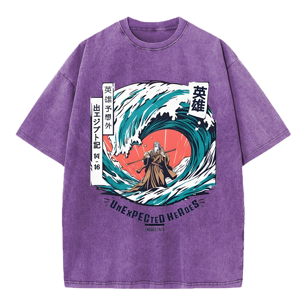 Unexpected Herores Christian Washed T-Shirt
