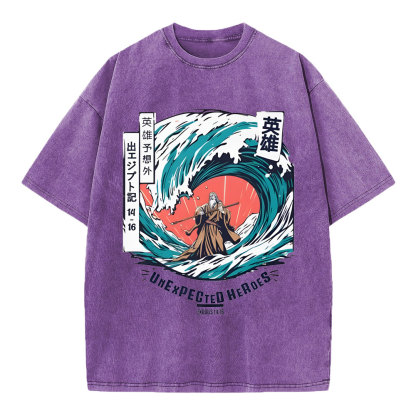 Unexpected Herores Christian Washed T-Shirt