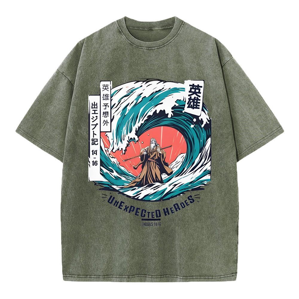 Unexpected Herores Christian Washed T-Shirt
