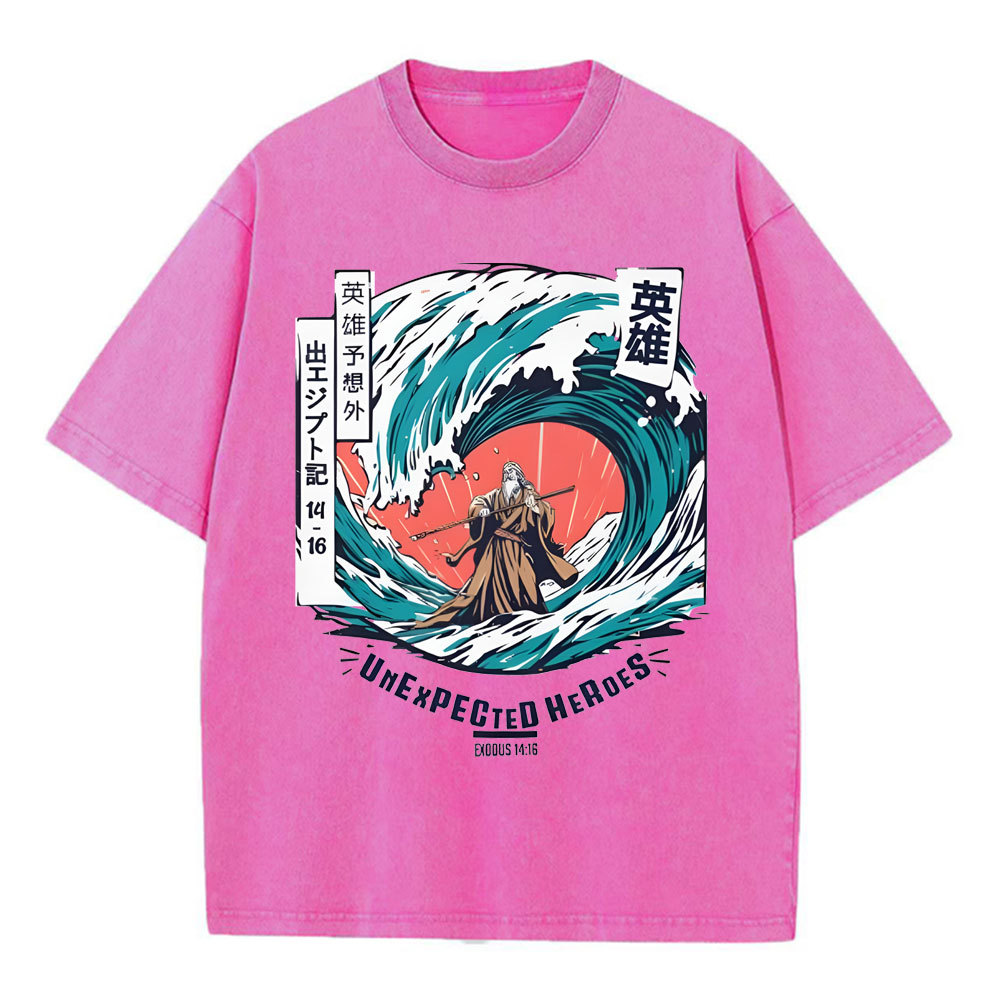 Unexpected Herores Christian Washed T-Shirt