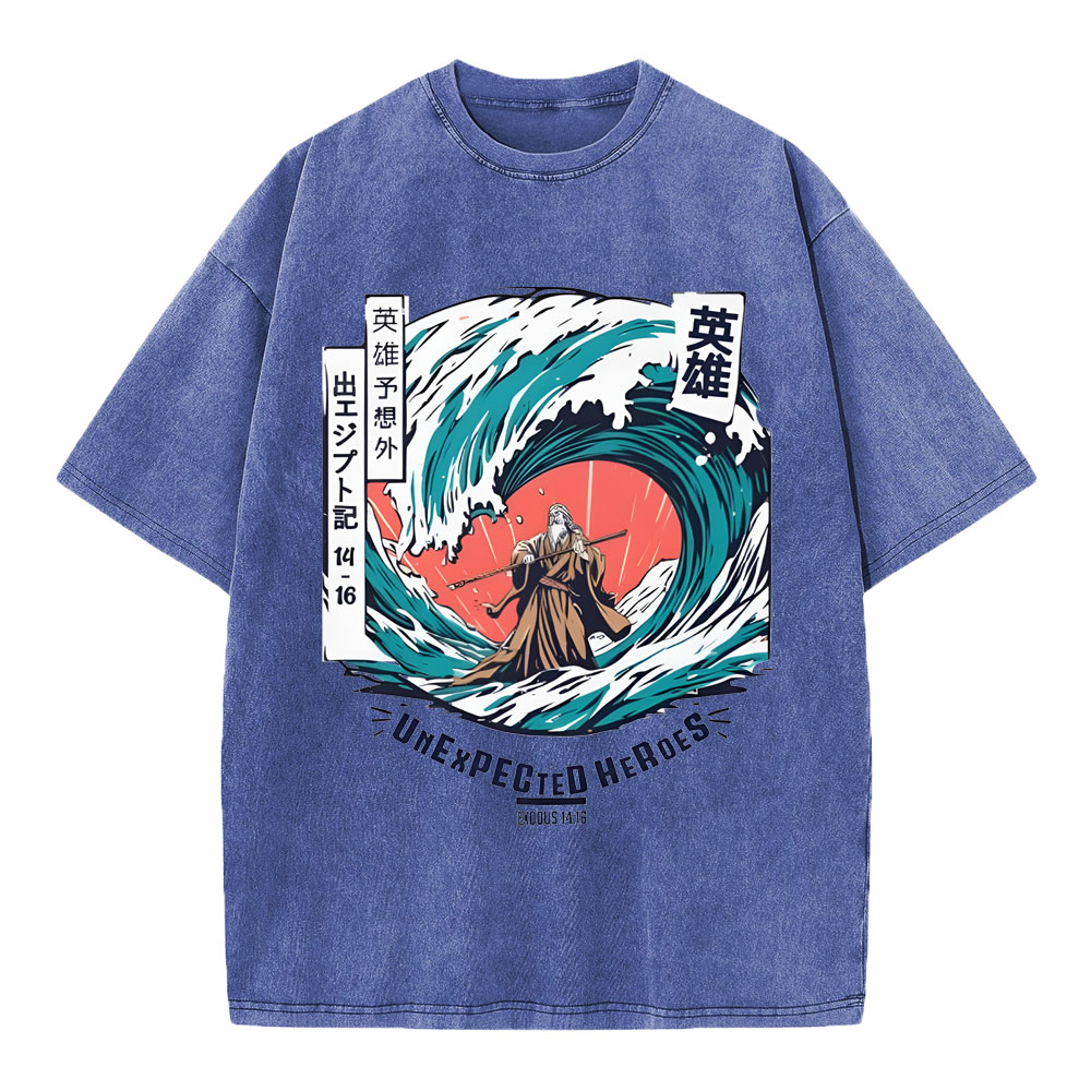 Unexpected Herores Christian Washed T-Shirt