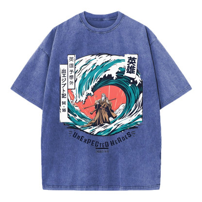 Unexpected Herores Christian Washed T-Shirt