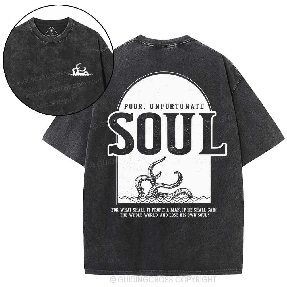 Unfortunate Soul Christian Washed T-Shirt