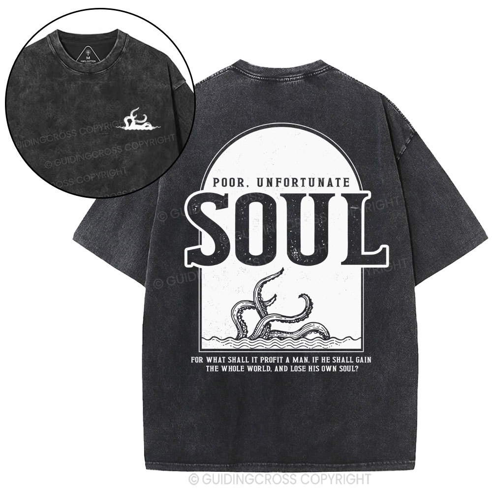 Unfortunate Soul Christian Washed T-Shirt