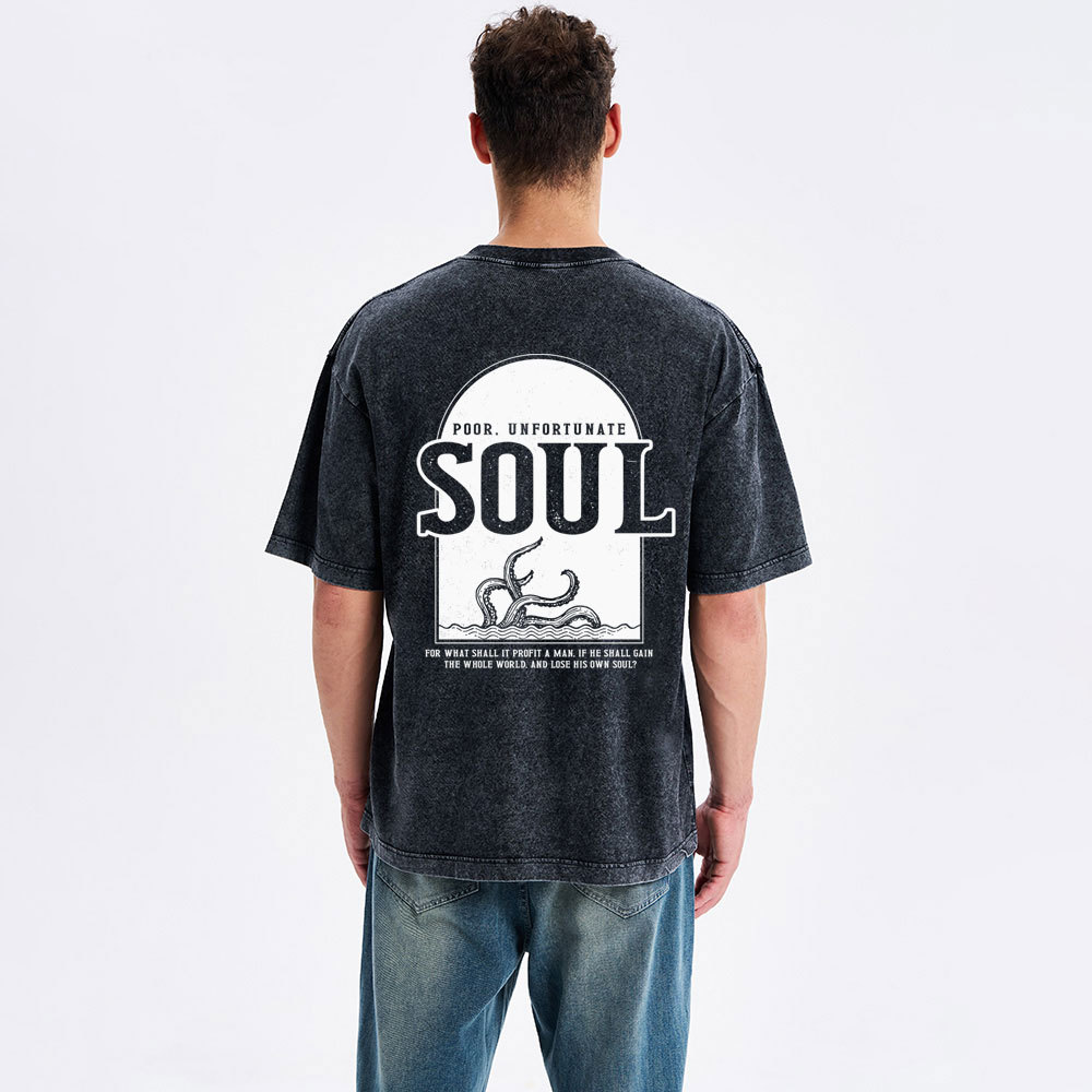 Unfortunate Soul Christian Washed T-Shirt