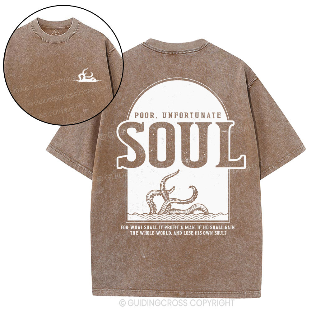 Unfortunate Soul Christian Washed T-Shirt